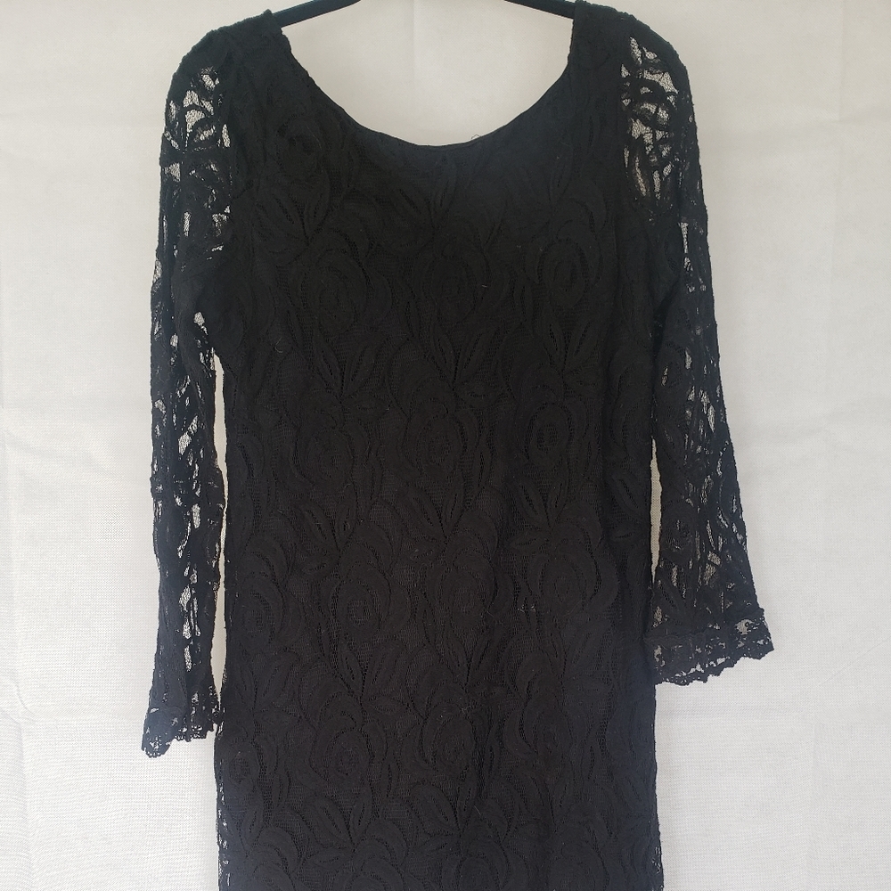 Black Laced Dress